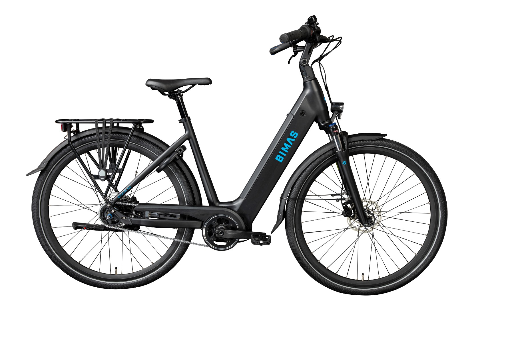 Bimas Elektrische fiets E-Tour 5.5 Dames 50 cm zwart