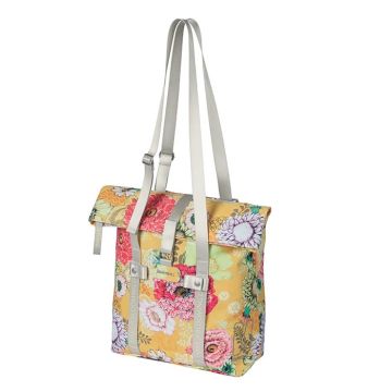 Basil fietstas bloom field shopper 20 liter Geel