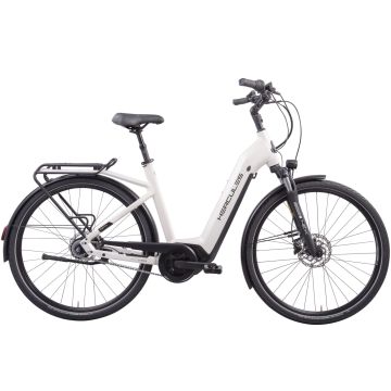 Hercules Elektrische stadsfiets Robert/a Deluxe I-F8 dames 49 cm Glans Wit 625 Wh 