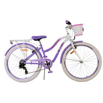 Volare Kinderfiets Lovely 26 inch paars 7-speed