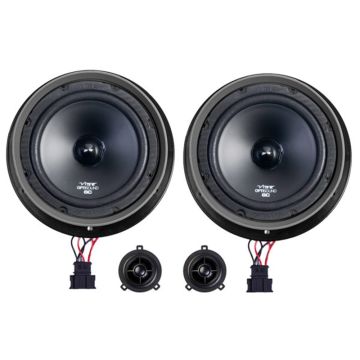 Vibe Optisound Luidspreker Upgrade-set passend voor Volkswagen Transporter T6.1 2020-2022 - 6.5'' luidsprekers (voorzijde)