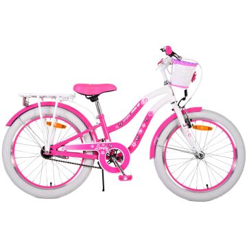 Volare Kinderfiets Lovely 20 inch Roze remnaaf