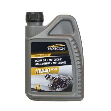 Protecton motorolie semi-synthetisch 10W40 A3/B4 1 liter