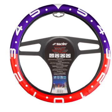 Simoni Racing Stuurwielhoes Clock 37-39cm Multi-color Eco-Leder