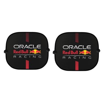 Red Bull Oracle Set Universele zonneschermen - 2 stuks - Zwart/Rood