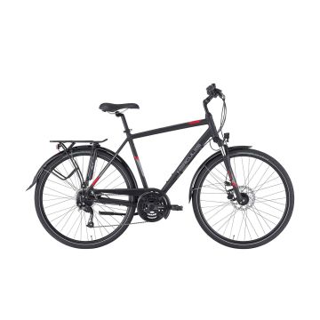 Hercules Sportieve fiets Sport Tourer Heren 60 cm Mat zwart