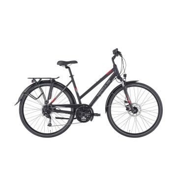 Hercules Sportieve fiets Sport Tourer Uni 51 cm Mat zwart