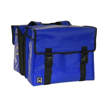 Willex dubbele bisonyl tas Blauw 30 liter