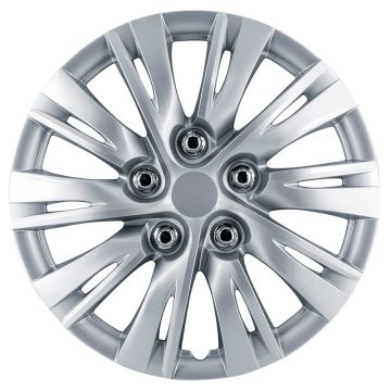 AutoStyle 4-Delige Wieldoppenset Ohio 14-inch zilver