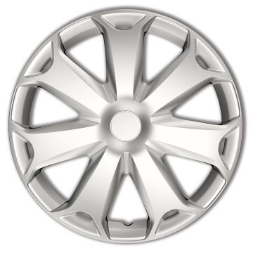 AutoStyle 4-Delige Wieldoppenset Mega 16-inch zilver