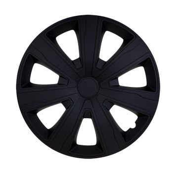 AutoStyle 4-Delige Wieldoppenset Tenzo 16-inch zwart