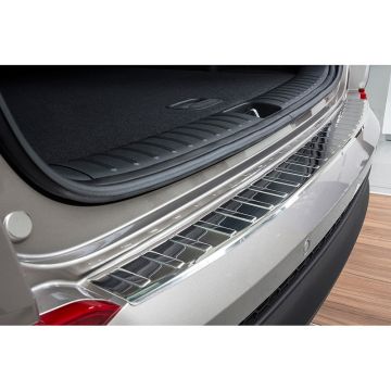 Avisa RVS Achterbumperprotector passend voor Hyundai Tucson 2015-2018 'Ribs'