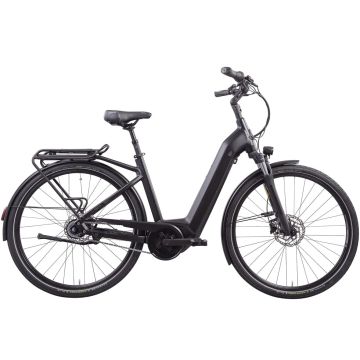 Hercules Elektrische stadsfiets Robert/a Deluxe I-F8 dames 57 cm Mat Zwart 625 Wh V1