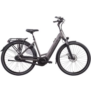 Hercules Elektrische stadsfiets Montfoort I-F8 dames 50 cm Mat Donkerzilver 500 Wh