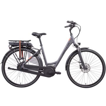 Hercules Elektrische stadsfiets Nizza F7 NL dames 45 cm Mat Antraciet 400 Wh