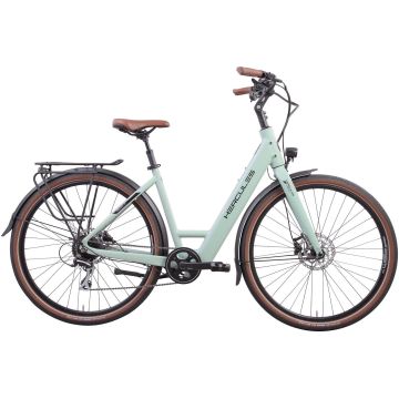 Hercules Elektrische stadsfiets Urbanico I-8 dames 53 cm Mintgroen 410 Wh