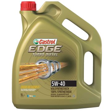 Castrol motorolie edge turbo diesel 5W-40 5 liter