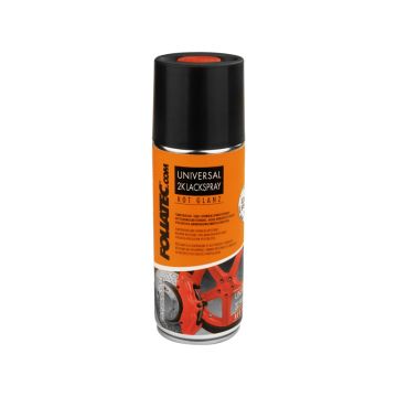 Foliatec Universal 2C Spray Paint rood glanzend 1x400ml