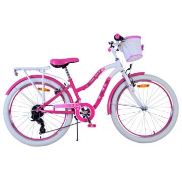 Volare Kinderfiets Lovely 24 inch roze 7-speed