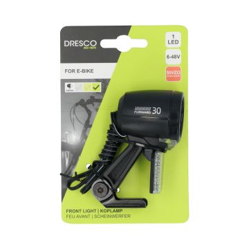 Dresco E-Bike Led Koplamp Urban 40 Lux