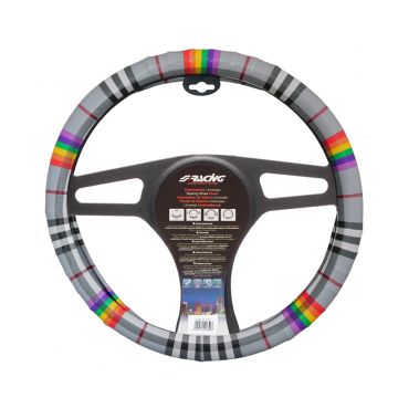 Simoni Racing Stuurwielhoes Fancy 37-39cm Multi-color Eco-Leder