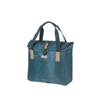 Basil Fietsshopper Elegance 20 tot 26 liter blauw