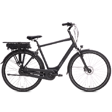 BSP Brazz Elektrische fiets Heren 62 cm Zwart 450Wh