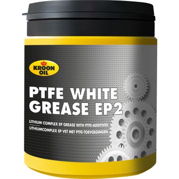 Kroon-Oil PTFE White Grease EP2 600 gram