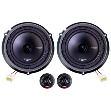 Vibe Optisound Luidspreker Upgrade-set passend voor Mercedes A/B/C/CL/CLA/S - 6.5'' luidsprekers