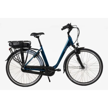 Bimas E-city 7.1 Elektrische stadsfiets N7 dames 50cm Blauw 540Wh