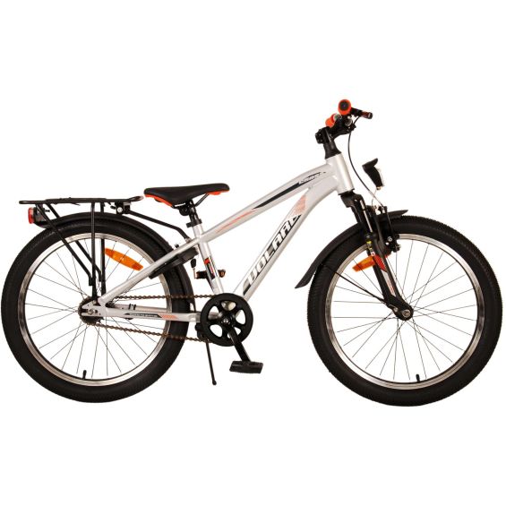 Volare Kinderfiets Cross 20" Zilver remnaaf