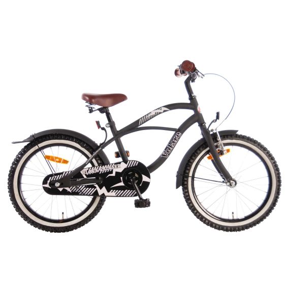 Volare Kinderfiets Black Cruiser 18 inch Zwart