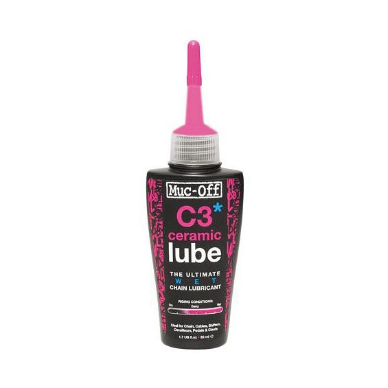 Muc-Off C3 keramlsche kettingolie wet lube 50 ml