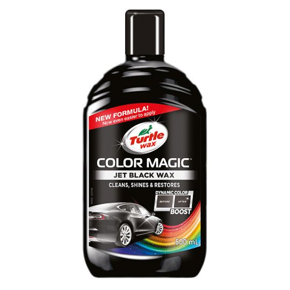 Turtle Wax Color Magic Wax Jet Zwart