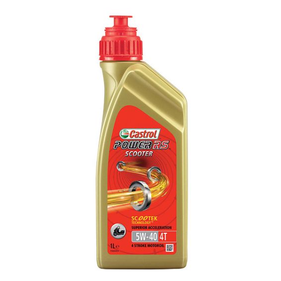 Castrol 155BBB power rs scooter olie 4T 5W40 1 liter