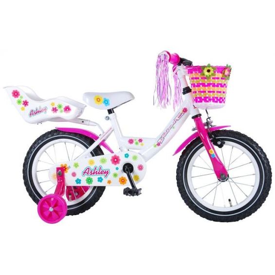 Volare Kinderfiets Ashley 14 inch Wit