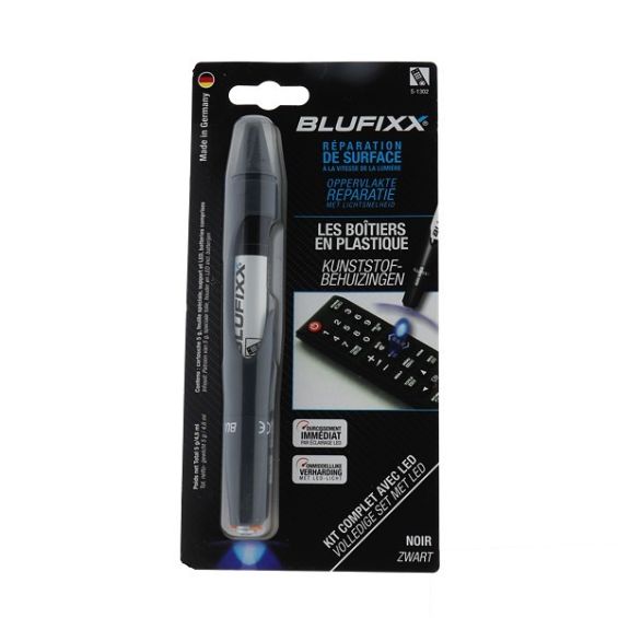 BluFixx Reparatieset Kunststof Zwart