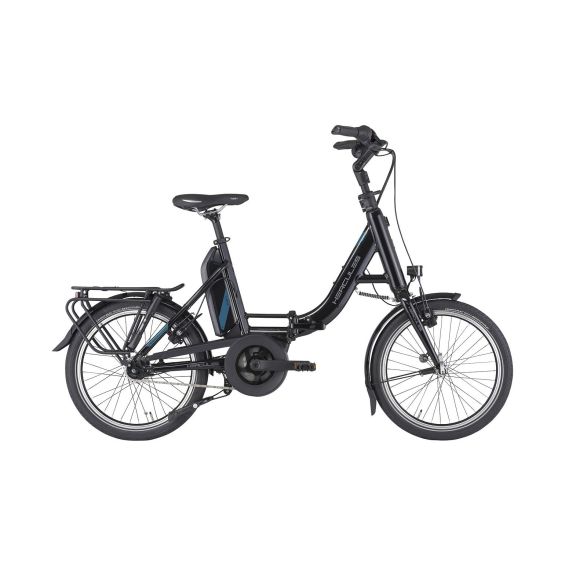 Hercules Elektrische vouwfiets Rob Fold F7 Uni 46 cm Zwart 400 Wh