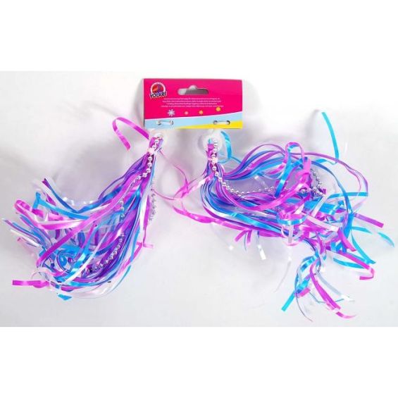 Volare Streamers Roze blauw wit zilver