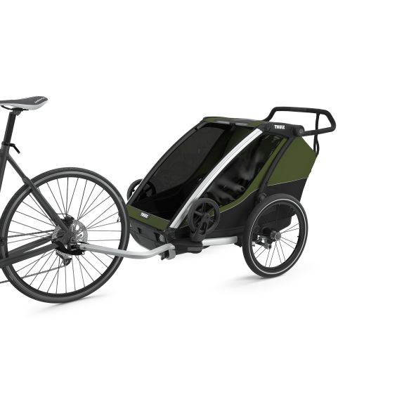 Thule chariot cab 2 Leger groen