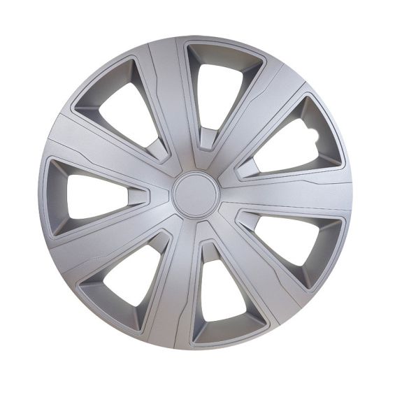 AutoStyle 4-Delige Wieldoppenset Tenzo 14-inch zilver