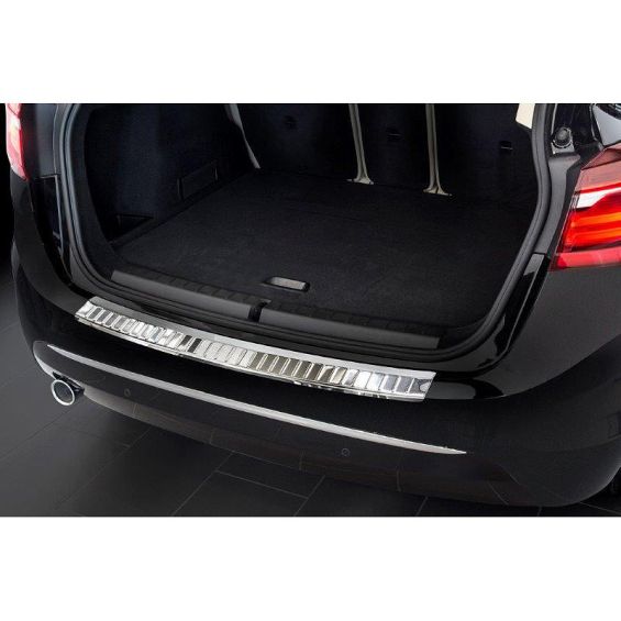 Avisa RVS Achterbumperprotector passend voor BMW 2-Serie F45 Active Tourer 2014-2018 & FL 2018- 'Ribs'