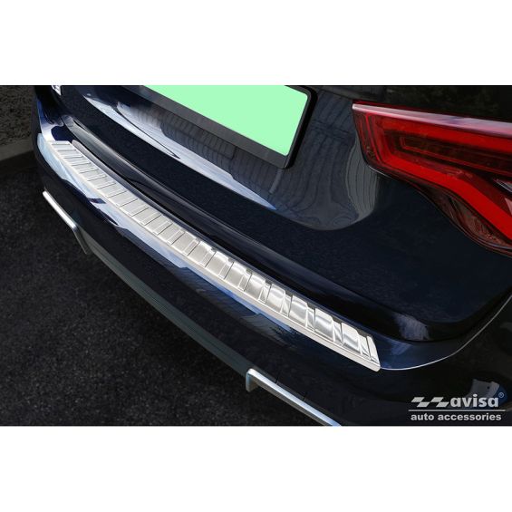 Avisa RVS Achterbumperprotector passend voor BMW iX3 (G08) 2020- 'Ribs'