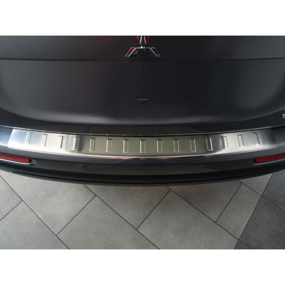 Avisa RVS Achterbumperprotector passend voor Mitsubishi Outlander 2012-2015 'Ribs'