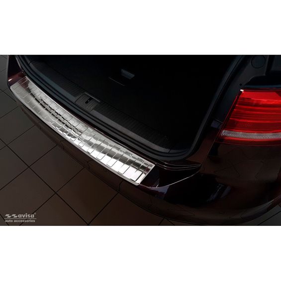 Avisa Chroom RVS Achterbumperprotector passend voor Volkswagen Passat 3G Variant 2014- 'Ribs'