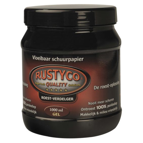 Rustyco vloeibaar schuurpapier gel 1 liter