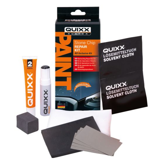 Quixx Stone Chip Repair Kit / Steenslagreparatieset Zilver