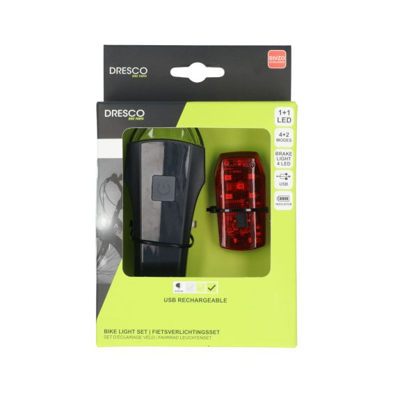 Dresco USB Verlichtingsset Razor 60 Lux