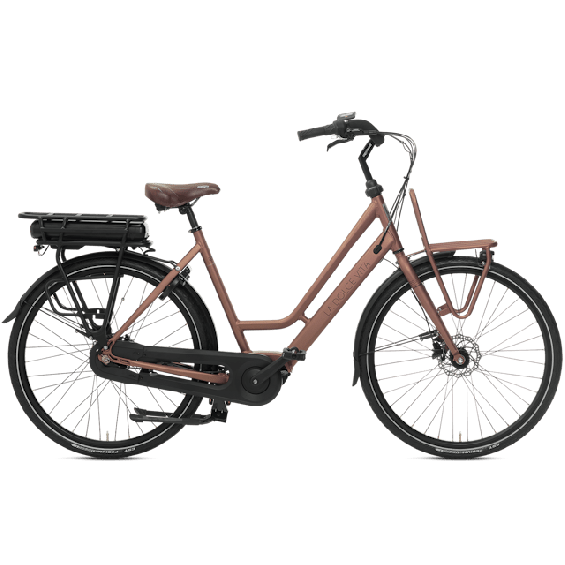 BSP La Dolce Vita - Bafang Elektrische fiets Dames 57 cm Brons 450Wh