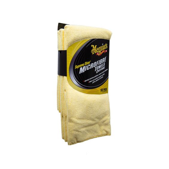 Meguiar's Supreme Shine microvezel doek 6 Stuks